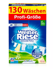 Weißer Riese UNIVERSAL prací prášok 130 praní 6,5 kg DE