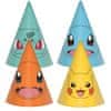 Amscan Party klobúčiky Pokémon 8ks 16cm