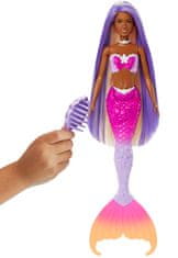 Mattel Barbie a dotyk kúzla morská panna Brooklyn HRP98