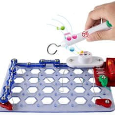 Netscroll Didaktická hračka, kde dieťa sa učí základy elektriny (17-dielny svet), ScienceKit