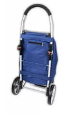 HomeLife Nákupná taška na kolieskach CARRY 53 litrov modrá