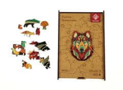 PANTA PLAST Puzzle "Mystery Wolf", drevené, A3, 180 ks, 0422-0003-01