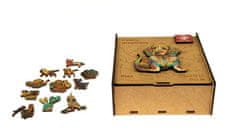 PANTA PLAST Puzzle "Puppy", drevené, A4, 90 ks, 0422-0004-05