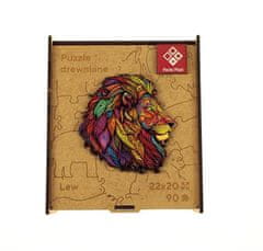 PANTA PLAST Puzzle "Mosaic Lion", drevené, A4, 90 ks, 0422-0004-04