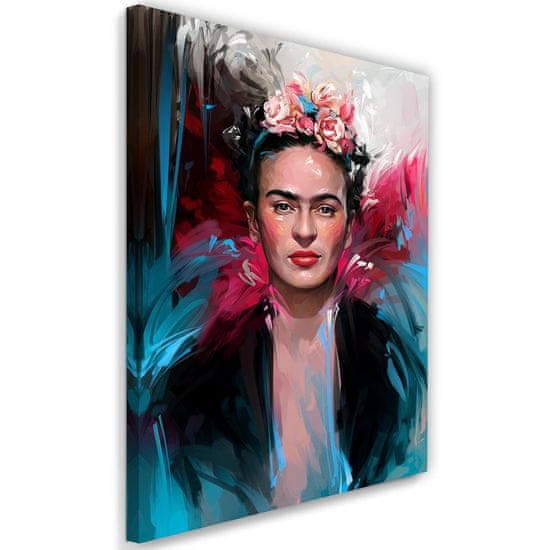shumee Maľba na plátne, Frida Kahlo - portrét maliara - Dmitrij Belov - 40x60