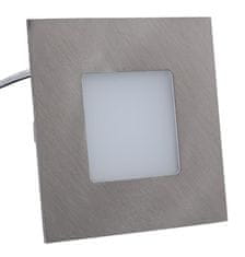 HEITRONIC HEITRONIC LED Panel 75x75mm teplá biela oceľ 27693