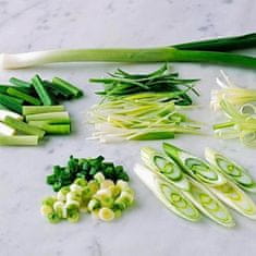 Netscroll Viacúčelový krájač na zeleninu s ergonomickou protišmykovou rukoväťou a 3 rôznymi čepeľami, MultiSlicer