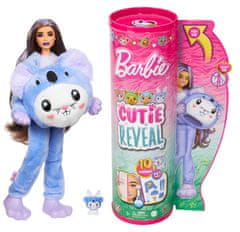Mattel Barbie Cutie Reveal Barbie v kostýme - zajačik vo fialovom kostýme koaly HRK22