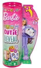Mattel Barbie Cutie Reveal Barbie v kostýme - zajačik vo fialovom kostýme koaly HRK22