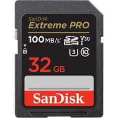 SanDisk Pamäťová karta SDHC Extreme Pro 32GB UHS-I U3 (100R/ 90W)