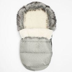 NEW BABY Zimný fusak Lux Wool grey