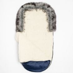 NEW BABY Zimný fusak Lux Wool blue