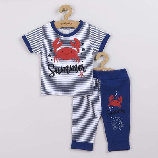 NEW BABY Dojčenské tričko s krátkym rukávom a tepláčky Summer