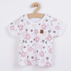 KOALA Dojčenské tričko s krátkym rukávom 74 (6-9m) Ružová