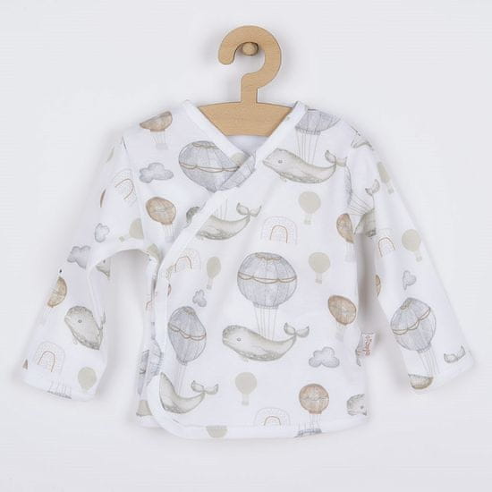 NICOL Dojčenská bavlněná košilka Miki