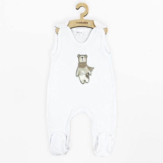 NEW BABY Dojčenské bavlnené dupačky Polar Bear