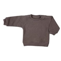 KOALA Dojčenské tričko Pure brown 68 (4-6m) Hnedá