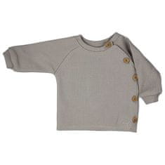 KOALA Dojčenské tričko s dlhým rukávom Pure beige 80 (9-12m) Béžová