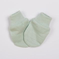 NEW BABY 7-dielna dojčenská súpravička do pôrodnice I AM mätová 56 (0-3m) Zelená