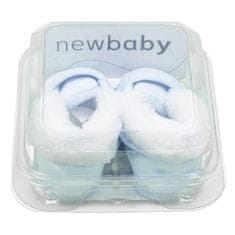 NEW BABY Dojčenské zimné capačky modré 6-12 m 6-12 m Modrá
