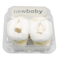 NEW BABY Dojčenské zimné capačky bežové 0-3 m 0-3 m Béžová