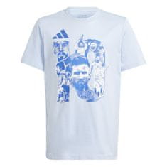 Adidas Dětské tričko MESSI Graphic blue Dětská: 134