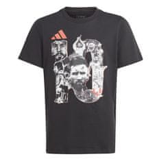 Adidas Dětské tričko MESSI Graphic black Dětská: 164