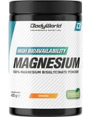BodyWorld Magnesium Bisglycinate 420 g, pomaranč