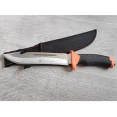 COLUMBIA Outdoorový nôž KP012-Čierna/Oranžová KP30156