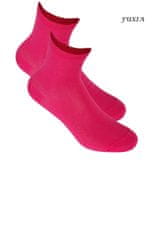 Wola Dámske jednofarebné ponožky s bavlnou ASH (sivá) EU 36-38