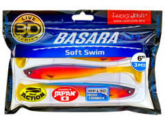 LUCKY JOHN 3D Basara Soft Swim 6" farba PG02 - 3ks