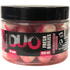 Lk Baits DUO X-Tra Fresh Boilies Wild Strawberry/Carp Secret 14mm 150ml