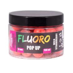 Lk Baits Pop Up Fluor Boilies Wild Strawberry 14mm 150 ml