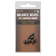 E.S.P ESP Tungsten Loaded Balance Beads Small Brown