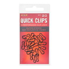 E.S.P ESP karabínky Clip-Links Quick Clip 20 ks