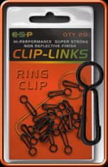 E.S.P ESP karabínky Clip-Links Ring Clip 20ks