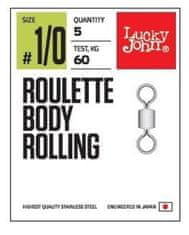 LUCKY JOHN stavce Roulette Body Rolling veľ. 6 10ks