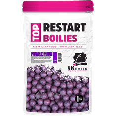 Lk Baits Top Reštart Boilies Purple Plum 20 mm, 1kg