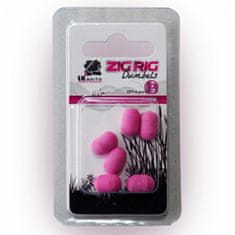 Lk Baits ZIG RIG Dumbels Pop-Up - Pink