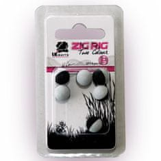 Lk Baits ZIG RIG Pop-Up 10 mm - Black/White