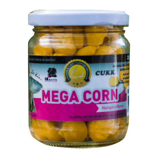 Lk Baits obrie kukurice Mega Corn Hungary Honey 220ml