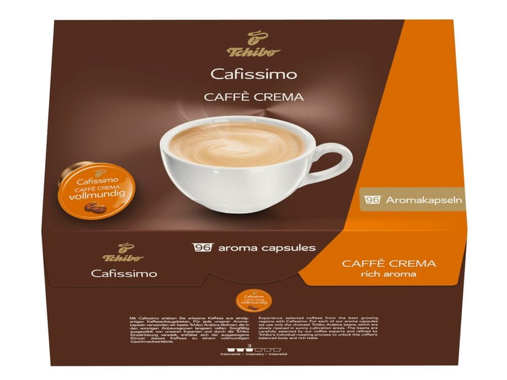 Tchibo Kapsule Cafissimo - Caffé Crema rich arómu, 96 ks