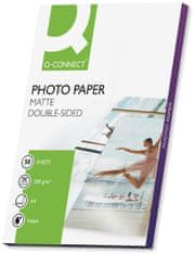 Q-Connect Fotopapier - A4, obojstranný, 200 g/m2, matný, 50 ks