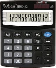Rebell Stolová kalkulačka SDC412 - 12-miest, nakl. displej
