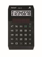 Rebell Vrecková kalkulačka ECO 10 BX - 8-miest, čierna