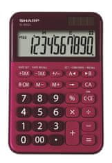 Sharp Stolová kalkulačka ELM335BRD - 10-miest, červená