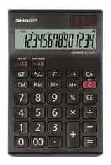 Sharp Stolová kalkulačka EL-145T, čierna