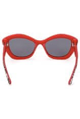 Guess  Perfektné Dámske Slnečné Okuliare Červená Farba: červená, Veľkosť: UNI