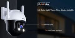 Tenda CH3-WCA - Vonkajšia otočná IP65 Wi-Fi FullHD kamera, nočná LED, audio, detekcia pohybu, SK app