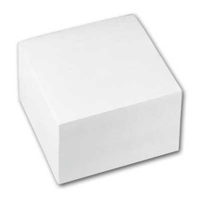 Papierový bloček - klátik, biely